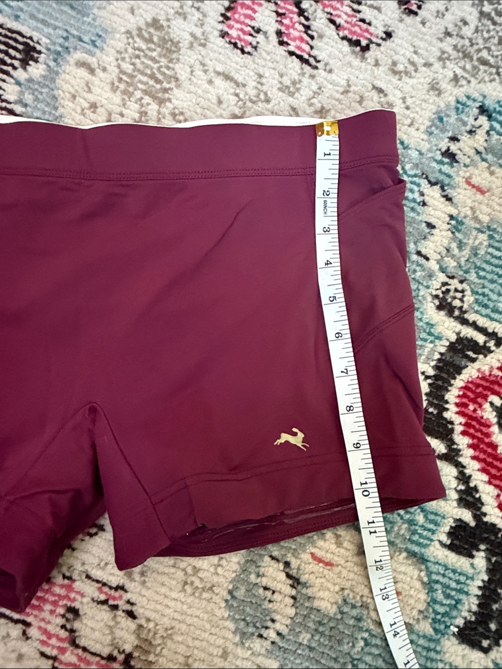 Tracksmith Women's Maroon Performance Run Shorts Large - Picture 10 of 11